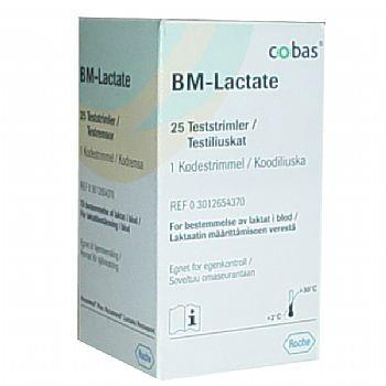 Imagem do produto Accusport - Bm-Lactate C 25 Tiras Reagentes