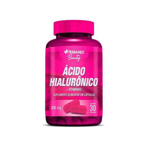 Imagem do produto Ácido Hialurônico + Vitaminas Com 30 Cápsulas