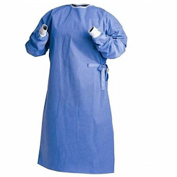 Avental Cirúrgico Estéril Reforçado Azul Descarpack
