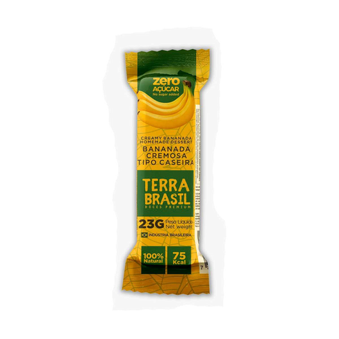 Imagem do produto Bananada Cremosa Terra Brasil Sem Adição De Açúcar Com 23G 23G