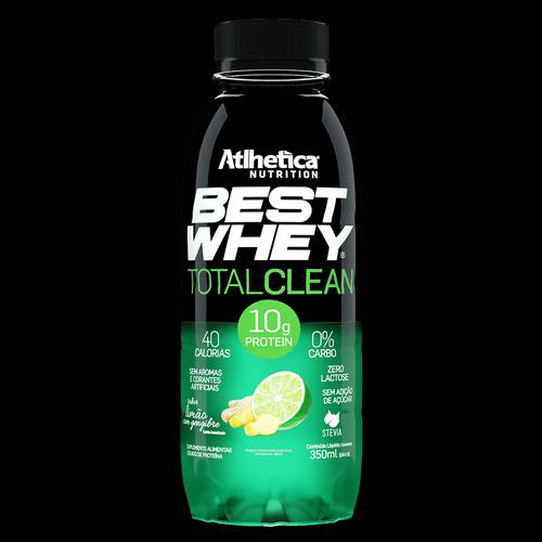 Imagem do produto Best Whey Total Clean 350G Limao Com Gengibre Atlhetica Nutrition