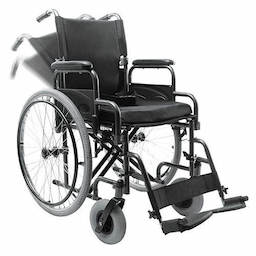cadeira de rodas dellamed d400 dobrável 48cm