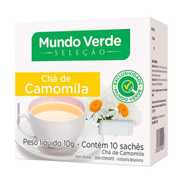 Imagem do produto Chá De Camomila Mundo Verde Seleção 10G Com 10 Sachês