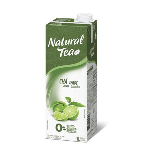 Imagem do produto Chá Verde C/ Limão Natural Tea 1L