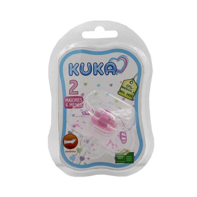 Imagem do produto Chupeta Kuka - Premuim N.2 2782 Rosa Or