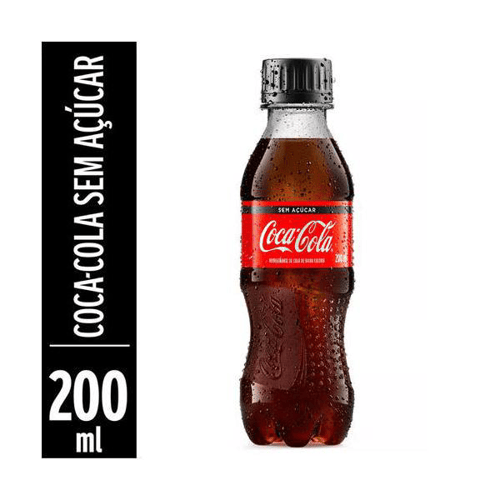 Imagem do produto Coca Cola Mini Zero 200Ml