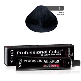 Imagem do produto Coloração Professional Color Nano Infusion 1.1 Preto Azulado Yamá