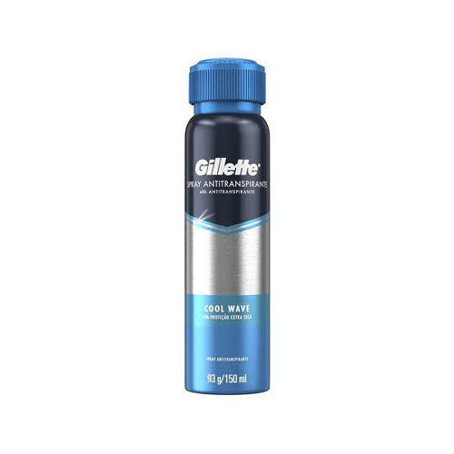Imagem do produto Desodorante Gillette Cool Wave Aerosol Antitranspirante 48H 150Ml
