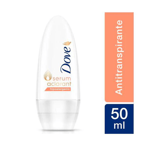 Imagem do produto Desodorante Roll On Dove Serum Aclarant Hipoalergãnico 50Ml