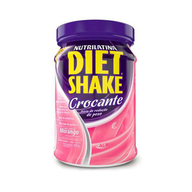 Imagem do produto Diet - Shake Crocante Sabor Morango 400G