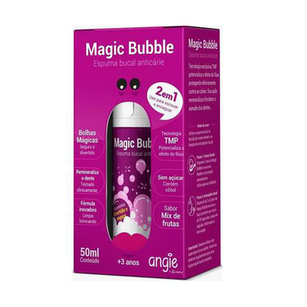 Imagem do produto Espuma Bucal Anticárie Magic Bubble Angie Angelus