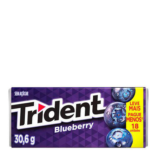 Imagem do produto Goma De Mascar Trident Blueberry 30,6G