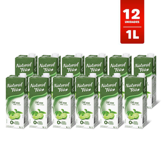 Imagem do produto Kit Chá Verde C/ Limão Natural Tea 1L Caixa 12 Unidades Maguary