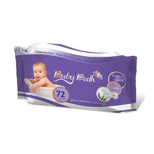 Imagem do produto Lenços Umedecidos Com 72 0M+ Baby Bath