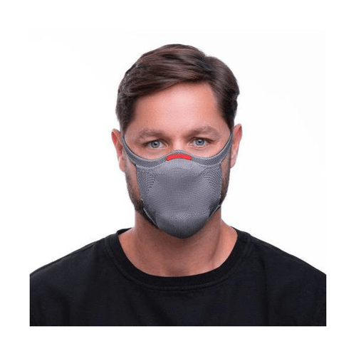 Imagem do produto Máscara De Proteção Fiber Reutilizável Tamanho 3 Cinza