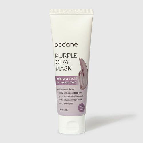 Imagem do produto Máscara Facial Océane Purple Clay Mask 75G Oceane