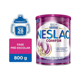 Preço de Neslac Confort 800gr nas melhores farmácias