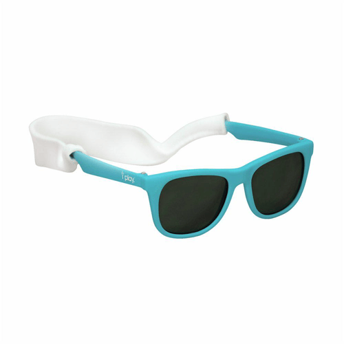 Imagem do produto Oculos De Sol Flexivel Azul Com Pfs100 Uvb Uva 02 Anos
