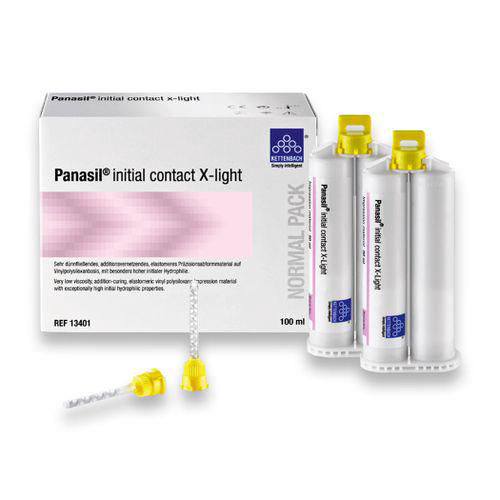 Imagem do produto Panasil Initial Contact Xlight 2X50ml Ultradent