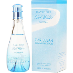 Imagem do produto Perfume Feminino Cool Water Caribbean Summer Davidoff Eau De Toilette Spray 100 Ml Limited Edition