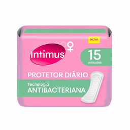 Protetor Diário Intimus Antibacteriana 15 Unidades