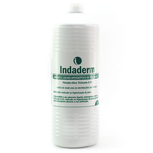 Imagem do produto Sabonete Líquido Antisséptico De Triclosano 0.3% Indaderm 1 Litro Indalabor