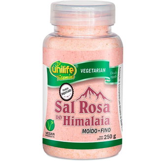 Imagem do produto Sal Rosa Do Himalaia Moído Fino 250G Unilife