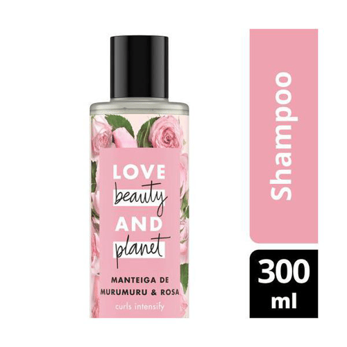 Imagem do produto Shampoo Curls Intensify Manteiga De Murumuru & Rosa Love, Beauty And Planet 300Ml