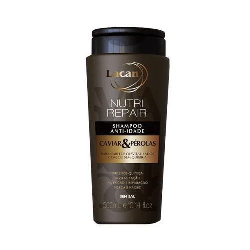 Imagem do produto Shampoo Lacan Antiidade Caviar & Pérolas 300Ml Sh.lacan 300Ml Antiidade Caviar E Perol