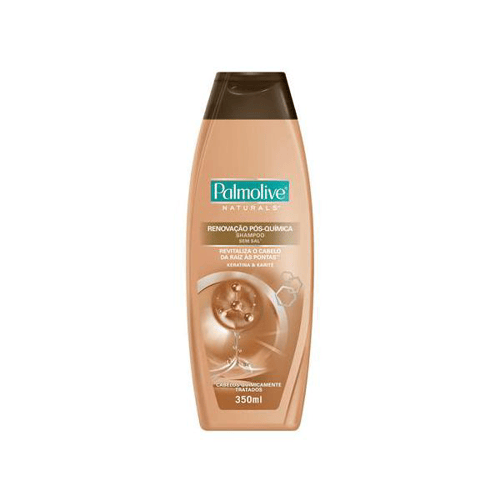 Imagem do produto Shampoo - Palmolive Naturals Renovação Pós Quimica - Contém 350Ml