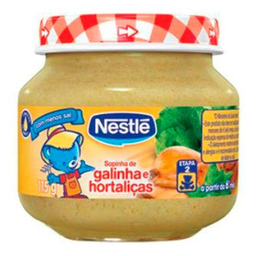 Imagem do produto Sopinha - De Hortaliças Com Peito De Frango 115G Nestle Infantil Etapa 2