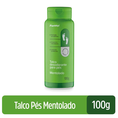 Imagem do produto Talco Para Pés Panvel Mentolado 100G Panvel Farmácias
