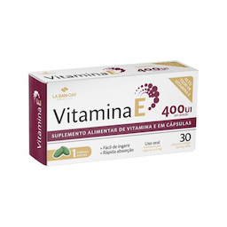 Vitamina E Lasanday Com 30 Cápsulas 400Ui