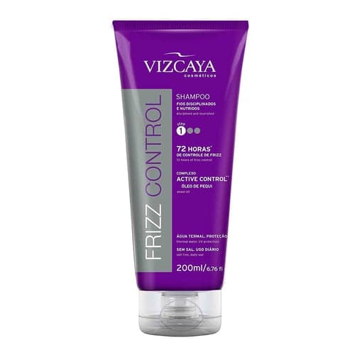 Imagem do produto Vizcaya Frizz Control Shampoo 200Ml