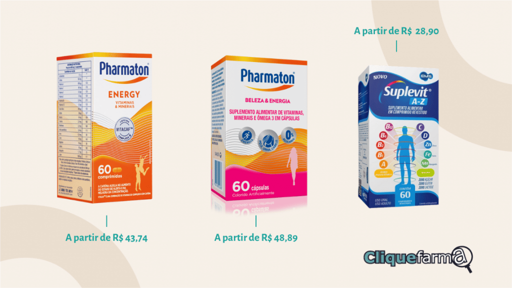 Multivitaminicos - Imagens e preços dos produtos relacionados