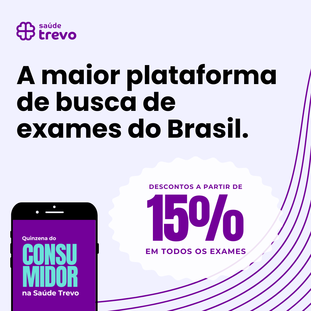 Saúde Trevo: encontre seus exames com o menor preço e 15% OFF