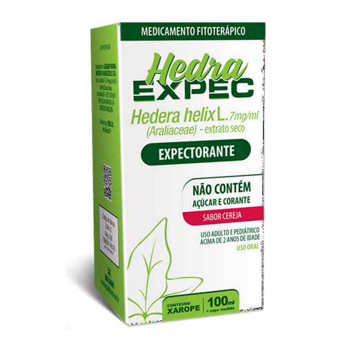 Imagem do produto Hedra Expec - Xarope 7Mg/Ml Cereja 100Ml