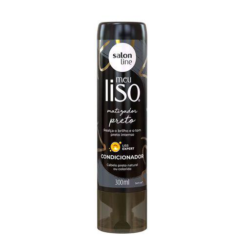 Imagem do produto Condicionador Salon Line Meu Liso 300 Ml Matizador Preto