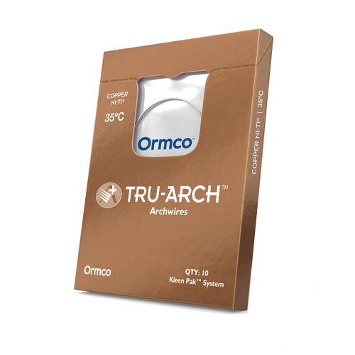 1.014.9993 Arco Truarch Niti 35°C Superior .018Ul Com 10 Ormco