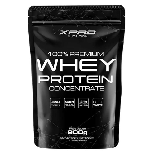 100% Whey Protein Morango900g