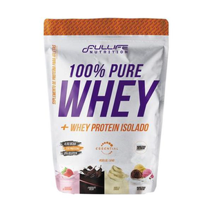 100% Whey Protein Refil 900G Baunilha