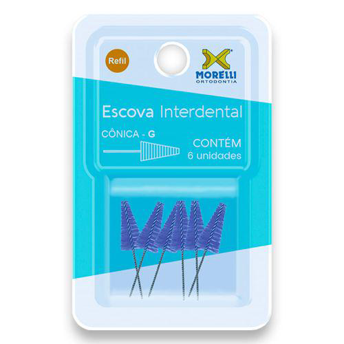 Imagem do produto 7801103 Refil Escova Interdental Cônica G Morelli