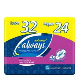 Abs. - Always Protecao Total Malha Seca Leve 32 Pague 24