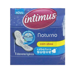 Imagem do produto Abs Int Gel Nortuno Suave Abs Intimus Gel Normal Seca Com Abas 32 Unidades