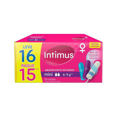 Imagem do produto Abs. - Intimus Interno Mini Com 16 Unidades