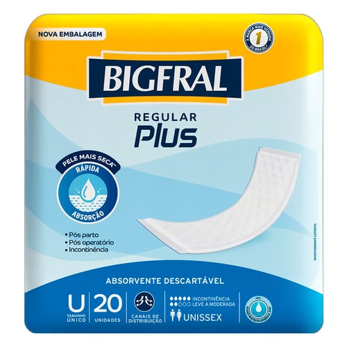 Absorvente G Bigfral Com 20