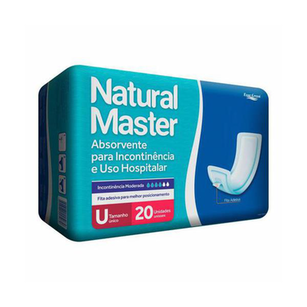 Imagem do produto Absorvente Incontinência Natural Maste 20 Un. Master