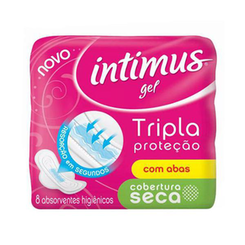 Imagem do produto Absorvente Intimus Com Abas Cobertura Seca Leve 9 Pague 8