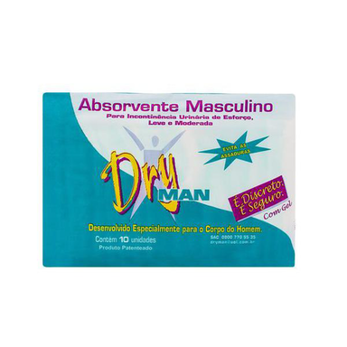 Absorvente Masculino - Dry Man 10Un