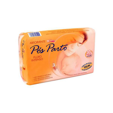 Absorvente Pos - Parto 15Un